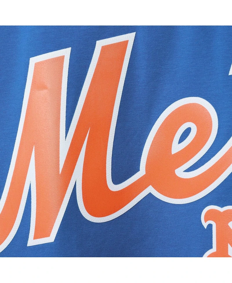 Men's Pro Standard Royal, Orange New York Mets Taping T-shirt