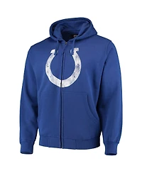 Men's G-iii Sports by Carl Banks Royal Indianapolis Colts Primary Logo Full-Zip Hoodie