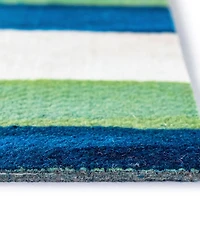 Liora Manne' Visions Ii Painted Stripes 5' x 8' Outdoor Area Rug