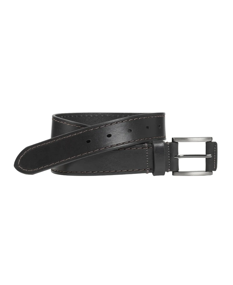 Johnston & Murphy Men's Laser Topstitched Belt