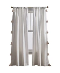 Peri Home Chunky Tassel Pole Top 2 Piece Curtain Panel Collection