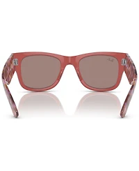 Ray-Ban Mega Wayfarer 52 Unisex Low Bridge Fit Sunglasses