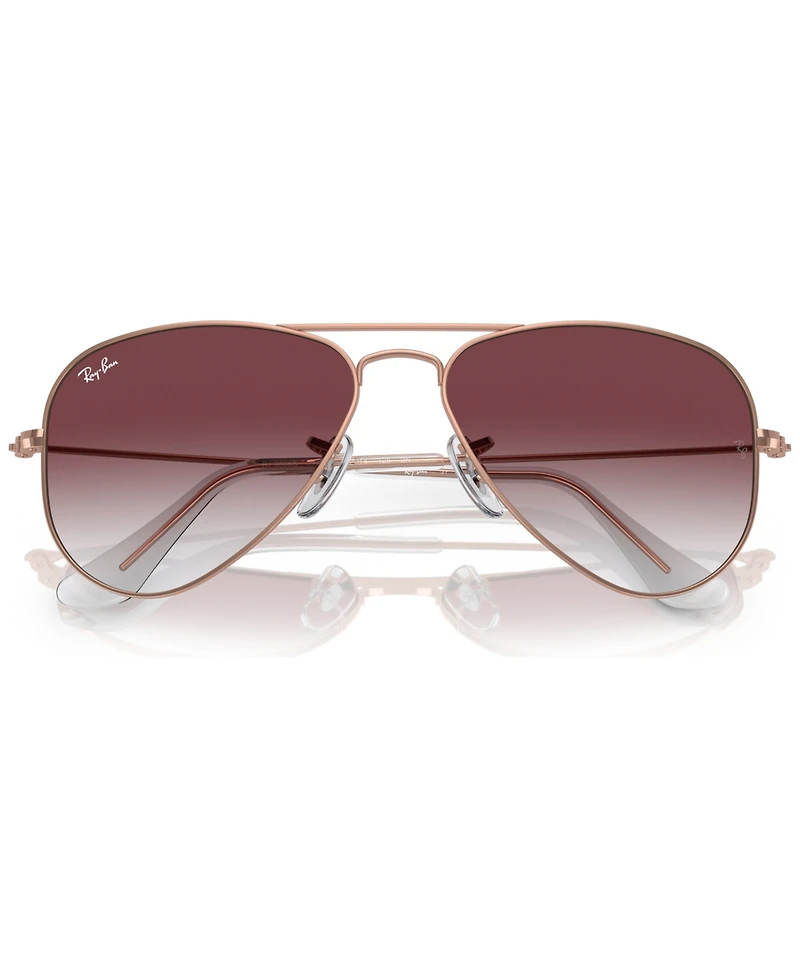 Ray-Ban Jr Kids Sunglasses, Gradient Aviator RJ9506 (ages 7-10)