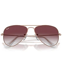 Ray-Ban Jr Kids Sunglasses, Gradient Aviator RJ9506 (ages 7-10)
