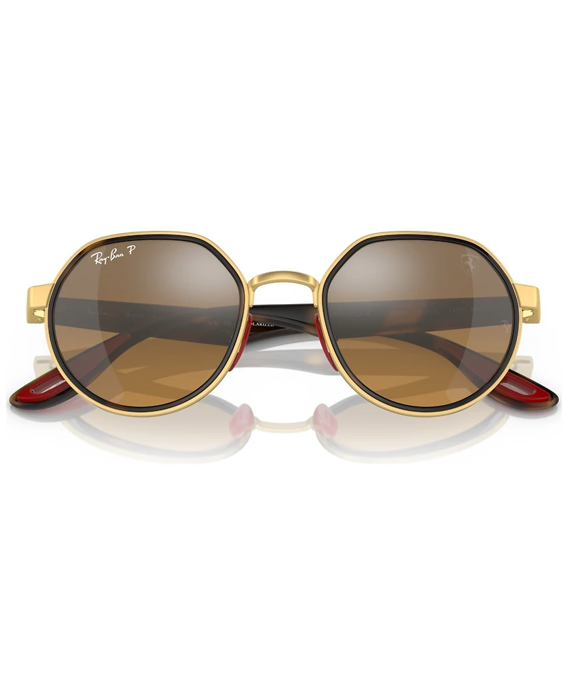 Ray-Ban RB3703M Scuderia Ferrari Collection 51 Unisex Polarized Sunglasses