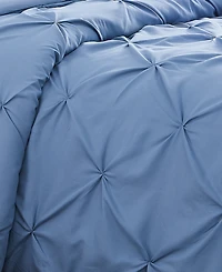 Southshore Fine Linens Pintuck Piece Duvet Cover Set