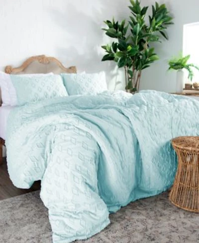 Southshore Fine Linens Gemma Textured Duvet Cover Sets