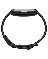 Fitbit Versa 4 Black Graphite Premium Smartwatch, 39mm