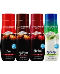 SodaStream Fountain Style Variety Set of 4, 14.88 oz