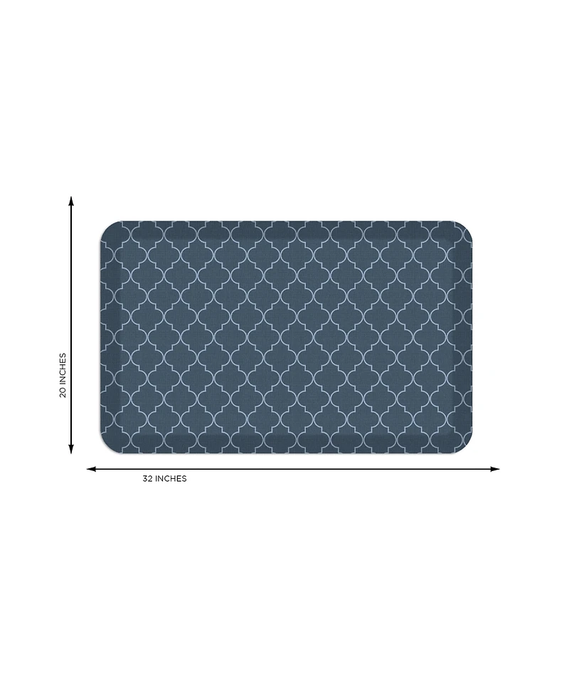 GelPro Designer Comfort Trellis Fatigue-Resistant Mat, 20" x 32"