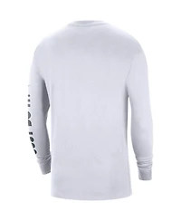 Men's Nike White Michigan State Spartans Heritage Max 90 Long Sleeve T-shirt