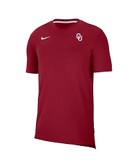 Men's Nike Crimson Oklahoma Sooners Coach Uv Performance T-shirt