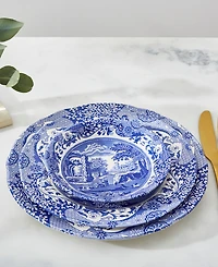 Spode Blue Italian Luncheon Plates, Set of 4