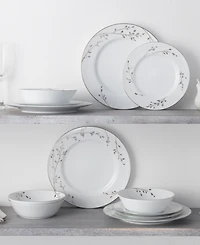 Noritake Birchwood 12-Piece Dinnerware Set, Service for 4