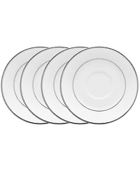 Noritake Spectrum Set of 4 Saucers, Service For 4