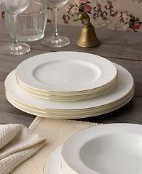 Noritake Accompanist Set of 4 Dinner Plates