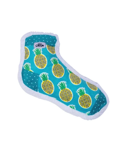 JoJo Modern Pets Squeaking Pineapple Plush Sock Dog Toy – Whimsical Design, Soft & Durable for Fun, Engaging, and Interactive Playtime with Dog