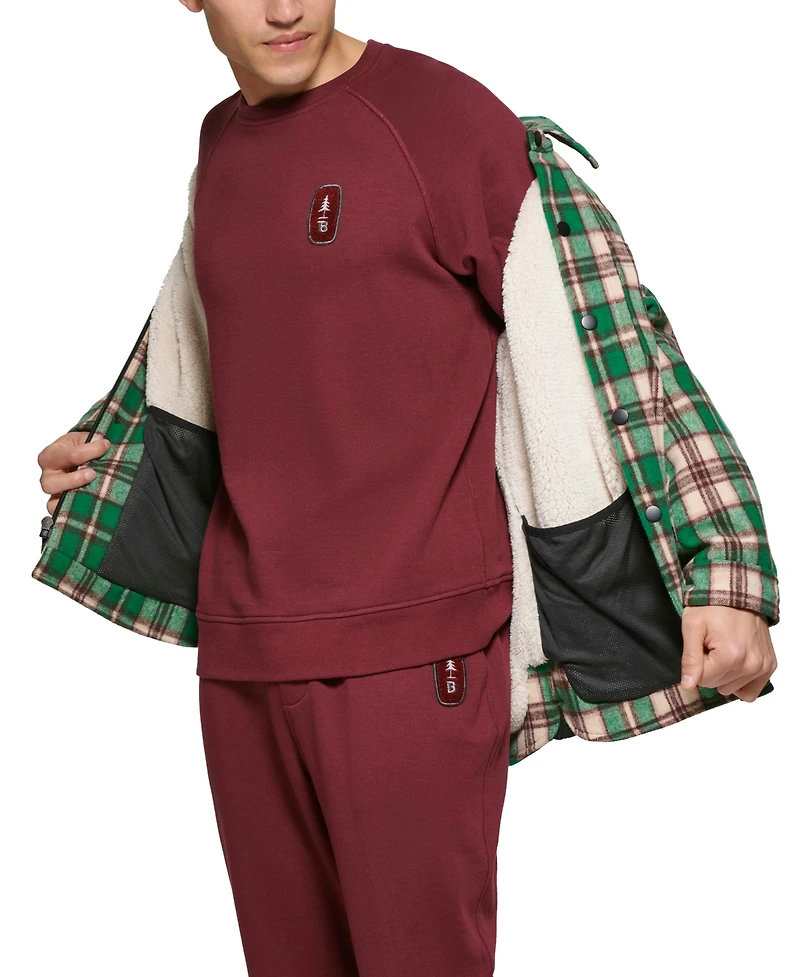 Bass Outdoor Men's Mission Field Sherpa Lined Shirt Jacket