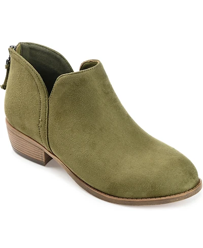 Journee Collection Women's Livvy Side Split Ankle Booties