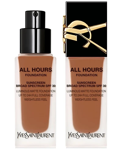Yves Saint Laurent All Hours Luminous Matte Foundation Spf 30