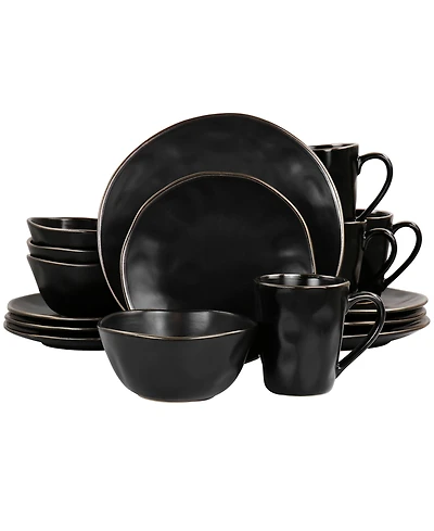 Elama Emilio 16 Pc. Dinnerware Set, Service for 4