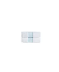 Brooks Brothers Rope Stripe Border Bath Towels