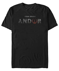 Fifth Sun Men's Star Wars Andor Logo Short Sleeve T-shirt