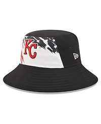 Men's New Era Navy Kansas City Royals 2022 4th of July Bucket Hat
