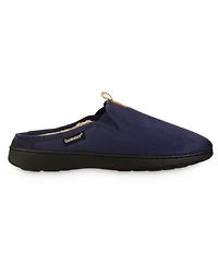 Isotoner Men's Advanced Memory Foam Microsuede Vincent Hoodback Comfort Slippers