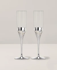 Lenox True Love Flutes, Set of 2