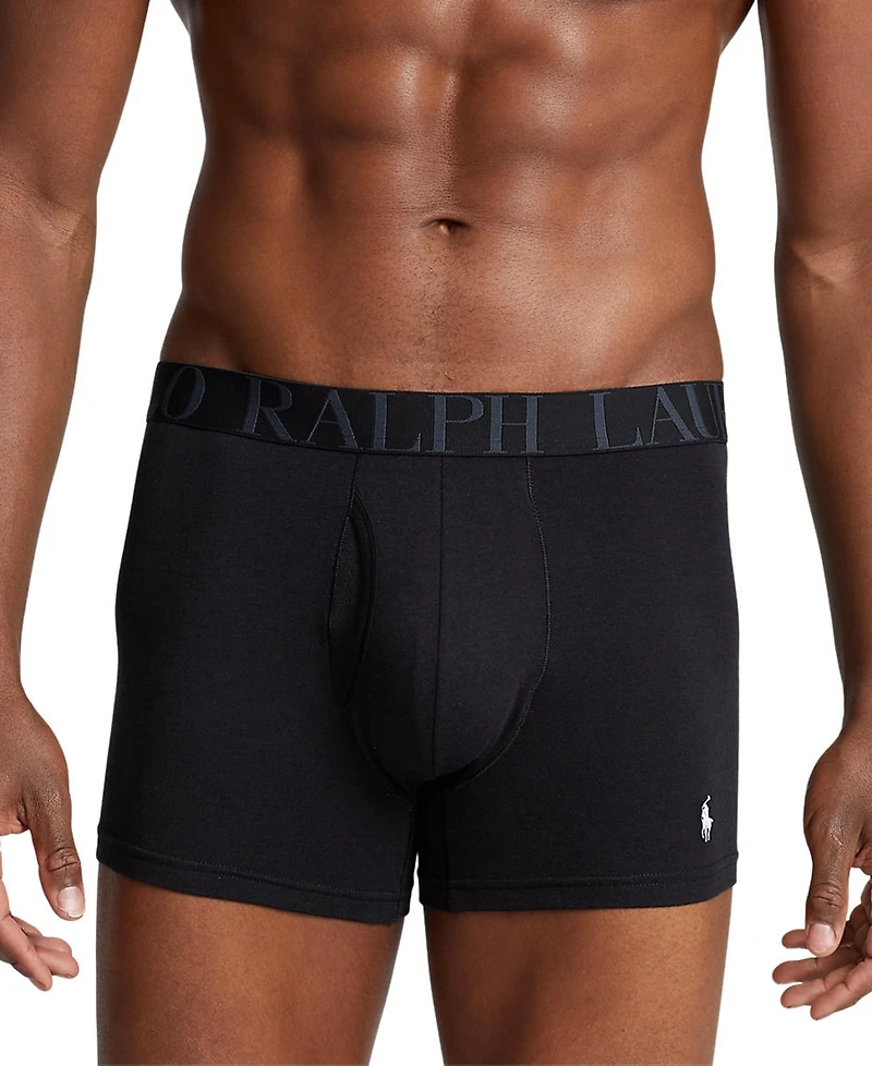 Polo Ralph Lauren Men's 3-Pack Classic Stretch Boxer Briefs
