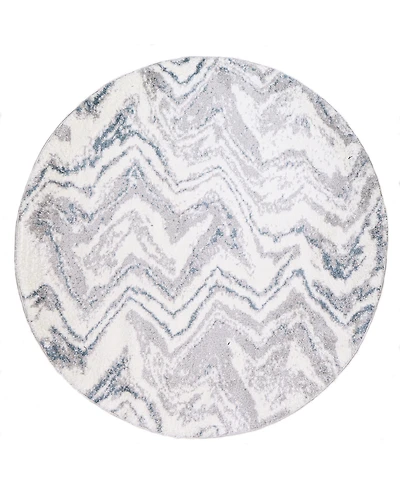 Bashian Zuela ZUL103 8' x 8' Round Area Rug