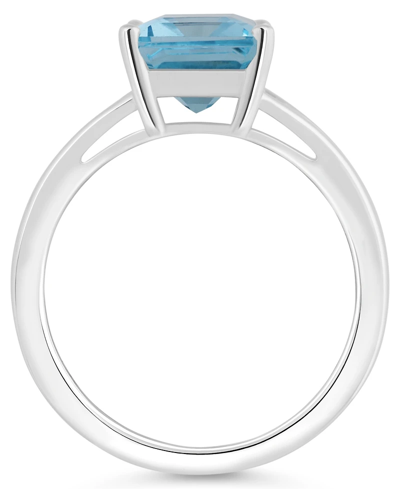 Macy's Women's Sky Blue Topaz (4-1/4 ct.t.w.) Ring Sterling Silver