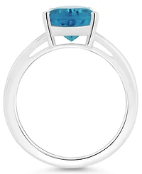 Macy's Women's London Blue Topaz (3-2/3 ct.t.w.) Ring Sterling Silver