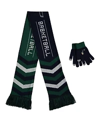 Men's and Women's Foco Navy Utah Jazz Glove and Scarf Combo Set