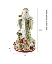 Fitz and Floyd Holiday Home Santa Figurine