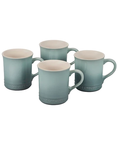Le Creuset 14 oz. Stoneware Set of Four Coffee Mugs
