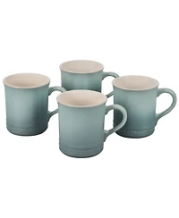 Le Creuset 14 oz. Stoneware Set of Four Coffee Mugs