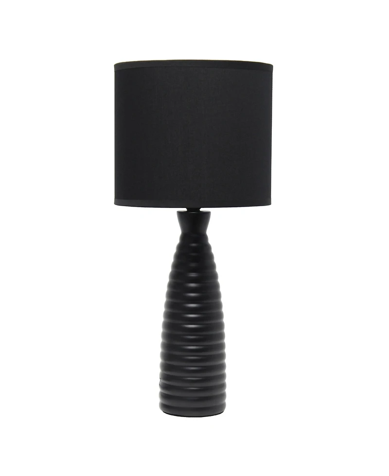 Simple Designs Alsace Bottle Table Lamp