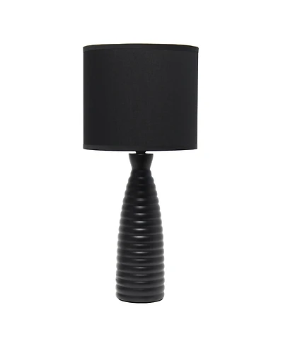 Simple Designs Alsace Bottle Table Lamp