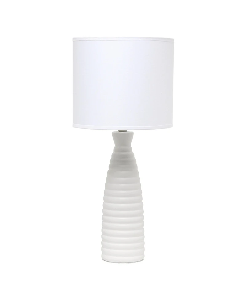 Simple Designs Alsace Bottle Table Lamp