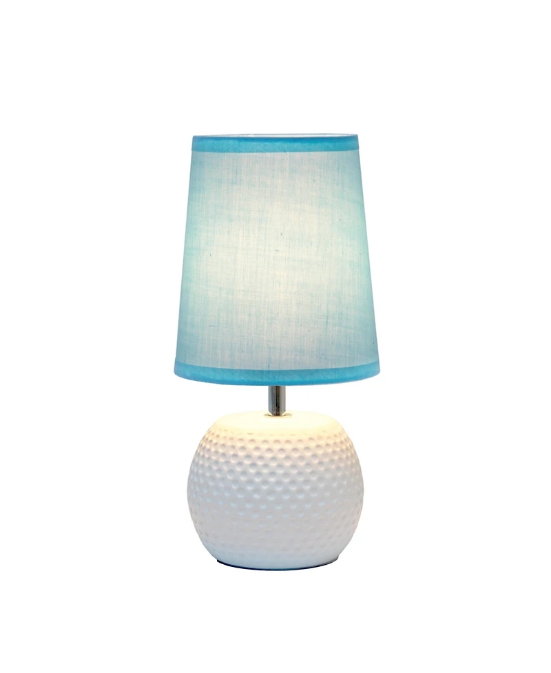 Simple Designs Studded Texture Table Lamp
