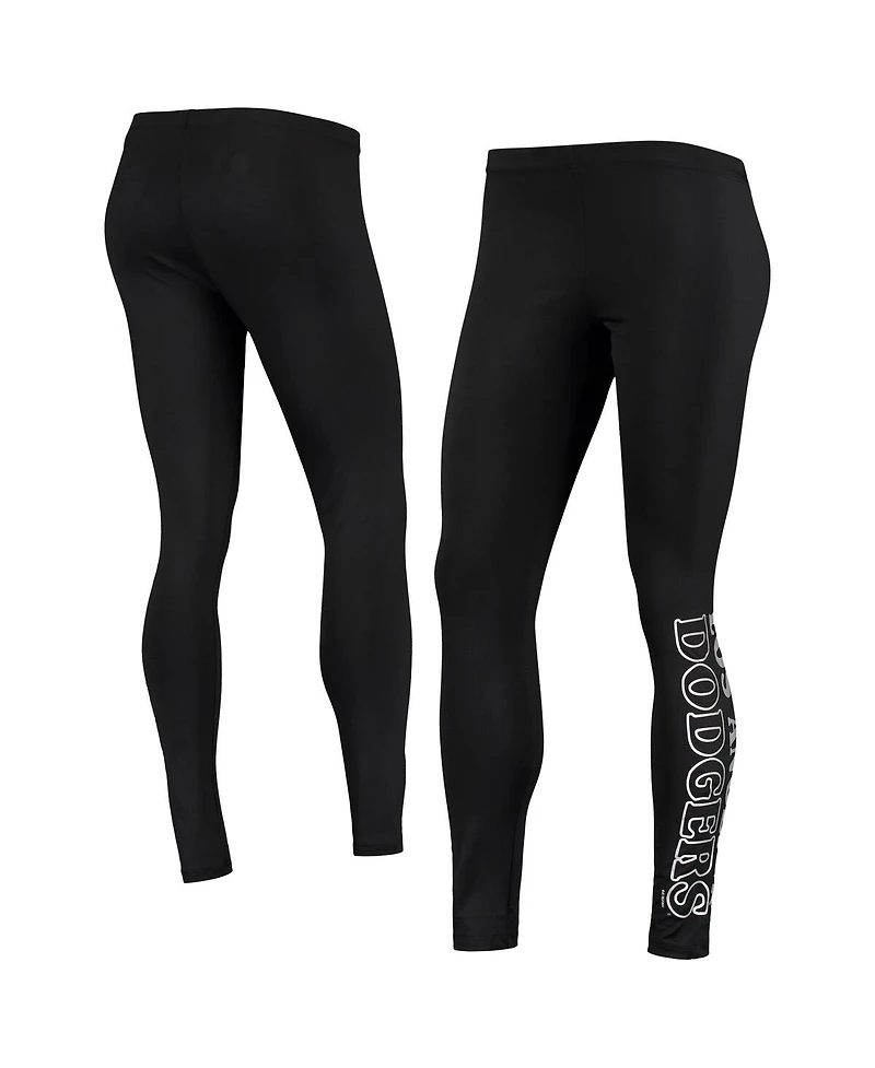 Women's G-iii 4Her by Carl Banks Black Los Angeles Dodgers Stadium Leggings