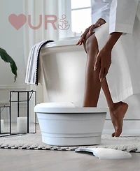 Tzumi Slf Heated Portable Bubble Bath Foot Massager