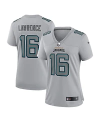 Women's Nike Trevor Lawrence Gray Jacksonville Jaguars Atmosphere Fashion Game Jersey