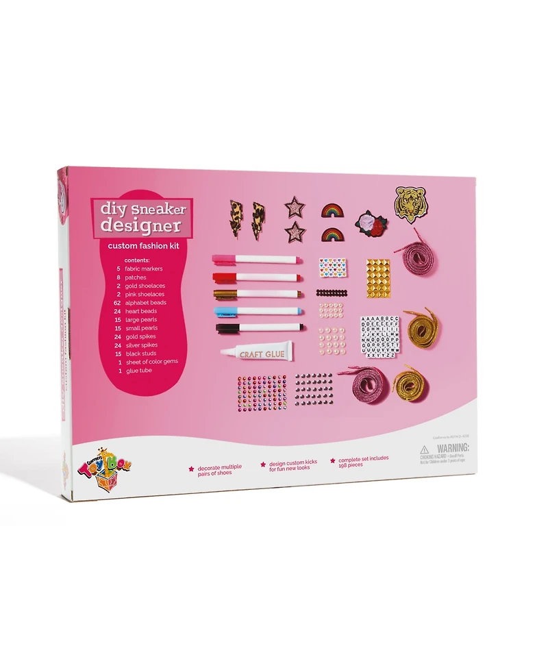 Closeout! Geoffrey's Toy Box Fashion Designer Do It Yourself Sneaker Decorating Set, Created for Macy's
