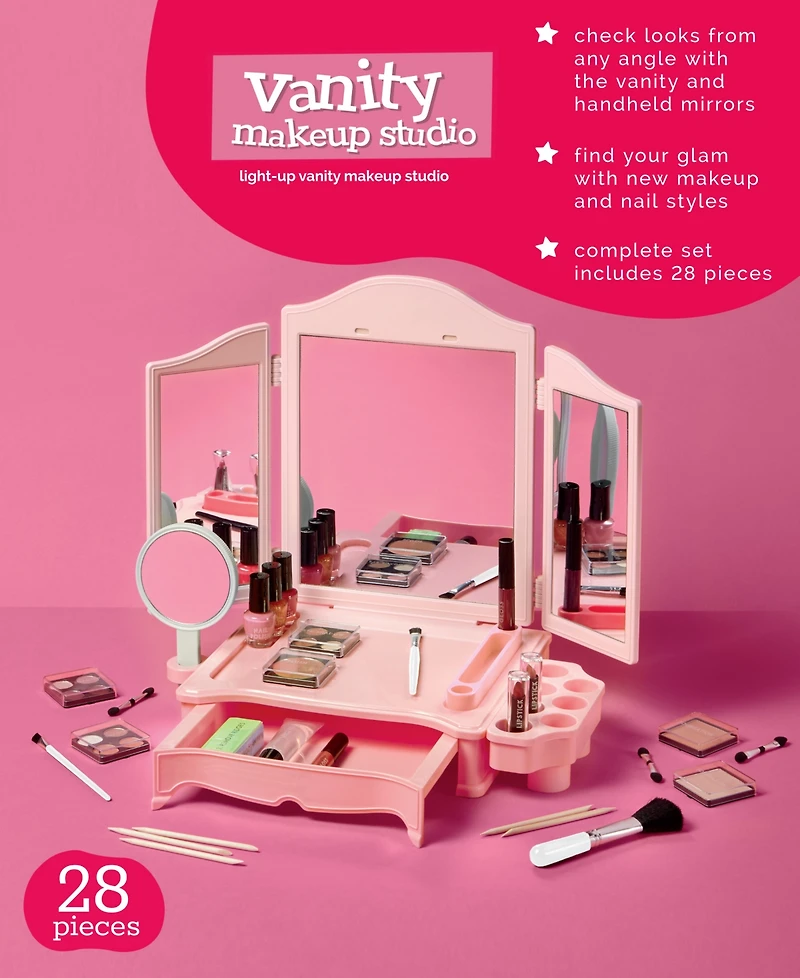 Geoffrey's Toy Box Girls Led Makeup Vanity Set, Created for Macy's