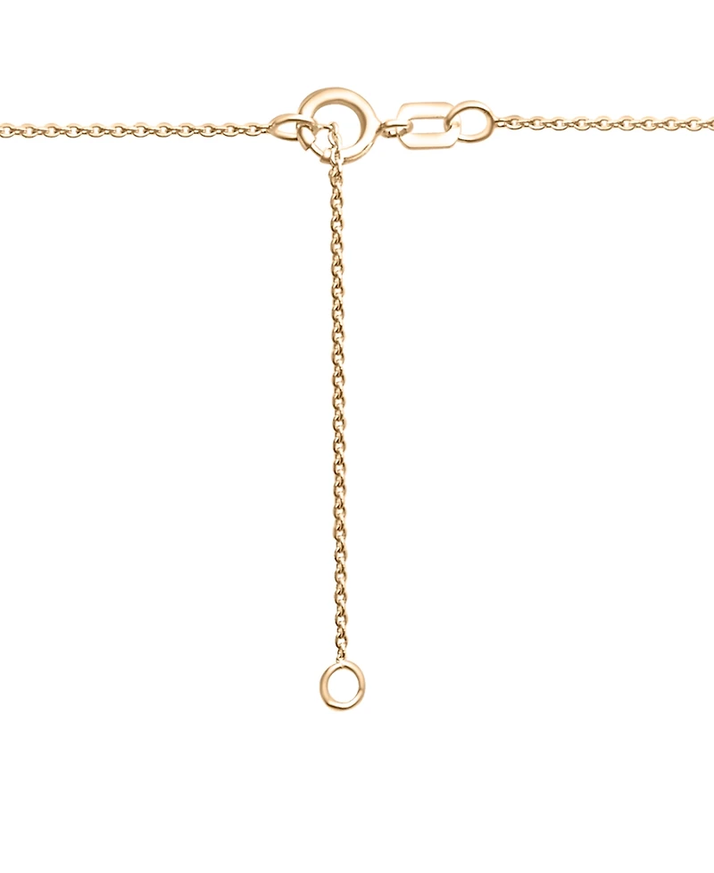 Wrapped Diamond Evil Eye & Hamsa Hand Layered Pendant Necklace (1/6 ct. t.w.) in 10k Gold, 17" + 1" extender, Created for Macy's
