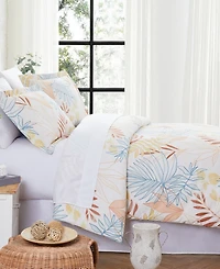 Southshore Fine Linens Tropic Leaf 3-Pc. Comforter Set