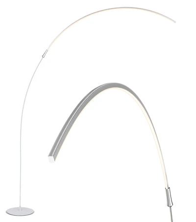 Sparq 67" Dimmable Led Modern Arc Floor Lamp